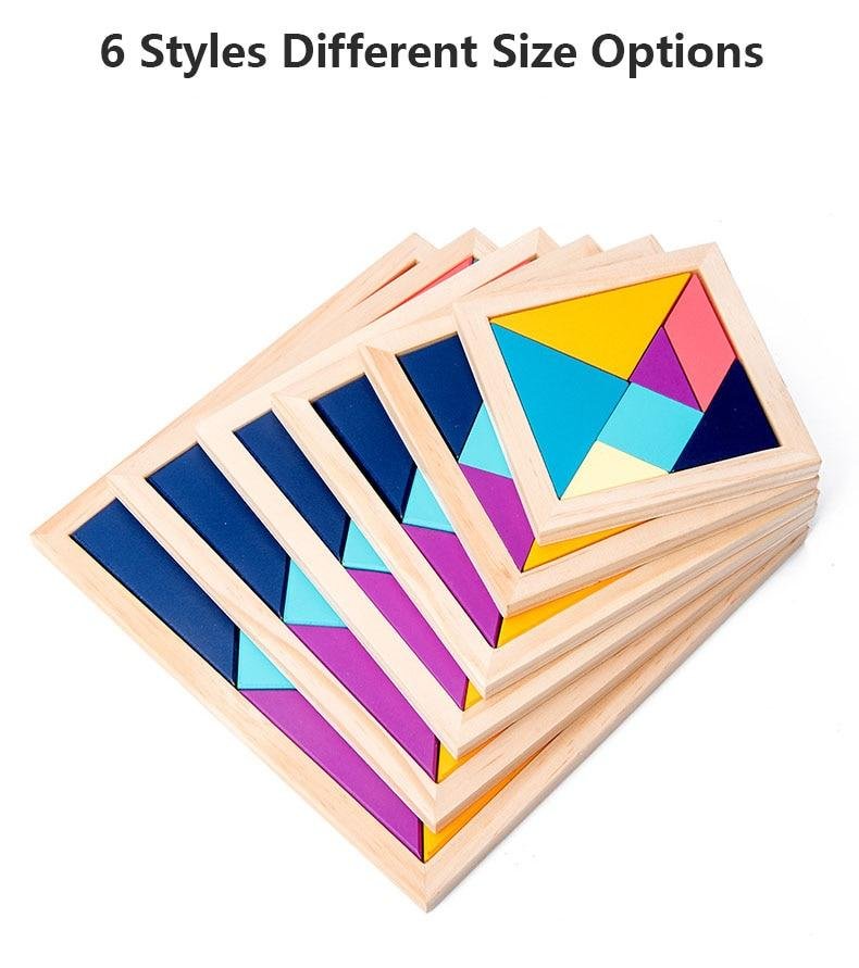 Wooden Tangram Puzzle